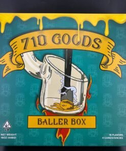 710 good baller box come in 16 oz of 4 different concentrates
