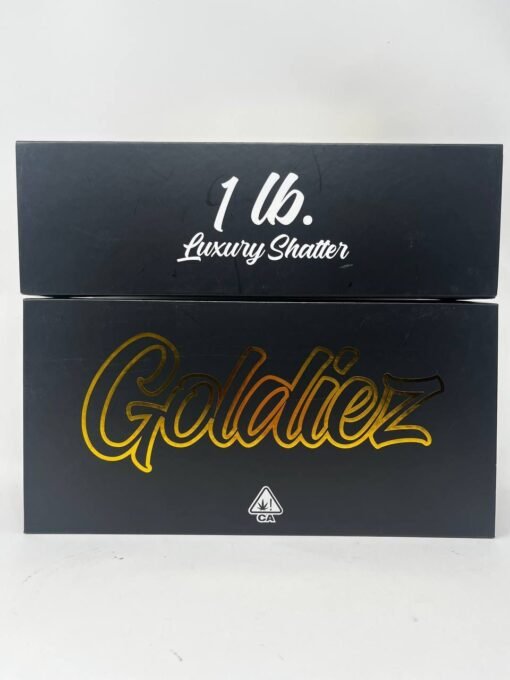 Goldier luxury Shatter is a cannabis extract that is solid and translucent in appearance, as if you could shatter it like glass.