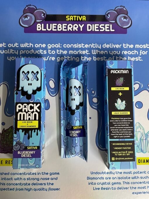 Blueberry diesel pack man liveresin liquid diamonds for sale online in UK , USA , AUSTRALIA | Where to buyBlueberry diesel pack man live resin liquid diamonds