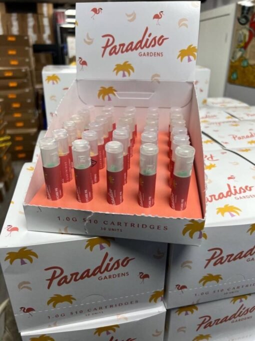 Paradise gardens carts for sale online Paradise gardens carts or cartridges are glass tanks pre-filled with premium THC cannabis oil which can easily be setup with a 510 battery to enjoy your vaping experience with delicious clouds. These carts are Typically sold in a gram increment. Paradise gardens cartridges come in a variety of well known strains and are generally loved for their potency and flavorful vapor. Whether you’re looking for something fruity, spicy, energizing, or chill, there’s a Paradise gardens THC cartridge out there to suit your style and your vaporizer. The carts are Flavorful, hard-hitting, and super smooth.