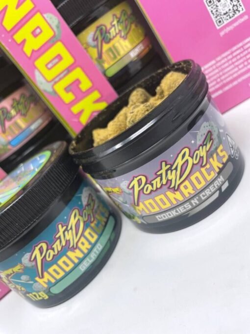 Party Boyz premium Moon rocks, sometimes referred to as cannabis caviar or infused flower, are a highly potent mixture of marijuana flower, concentrate,