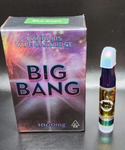 big bang carts or cartridges are glass tanks pre-filled with premium THC cannabis oil which can easily be setup with a 510 battery to enjoy your vaping experience with delicious clouds.