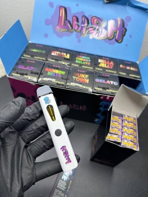 Lush 2g liquid diamond live resin disposable THC vape pen for sale online Lush disposable is a vape pen that comes pre-loaded with high quality premium live resin liquid diamond 2g cannabis oil ready to use once removed from the box. You are ready to go, once you receive your Lush disposable vape, all you need to do is inhale and enjoy! while with the Lush carts, you will need to assemble with a battery before inhaling to enjoy Lush premium live resin liquid diamonds. Are Lush disposables legit? Yes, Lush 2g live resin liquid diamonds disposables are now legit, we at puff La have become extremely credible with all of our products coming in. With the very special or premium line out, also called as VSOP, Lush disposable vape proves to be high standard. The oil is very powerful and potent as it claims to be. Although the standard of the oil is top notch on the Lush vape, the flavor of the hit flavors extremely natural and are not as flavorful. This neutral tasting Lush dispo is not that harsh and provides smooth hits. The disposables that Lush brand uses is seen on many kinds of disposables today. There is nothing unique about them other than its comfort and simplicity. Also, these disposables do have a twist on mouth piece, permitting you to reuse them. Lush 2g live resin liquid diamonds premium vaporizer flavors apples and bananas cereal milk cream sicle grapes’s cream cherry pie gelato hella jelly lemon cherry gelato blue dream velvet runtz Where to buy the Best Lush live resin liquid diamonds disposables? When it comes to purchasing quality standard Lush disposables and carts that are long-lasting and effective, you always want to make sure the products you are receiving come from a reputable source like us ( PuffLaExtractss ). The main reason for picking products like ours is to ensure you only get the best quality vape pens and never receive any ineffective and/or potentially harmful products.  With locations across several states to serve you, and our convenient online store, when you shop with us you know you will only get the best Puff La extractss products on the market today. What’s in a Lush liquid diamond disposable vape pen? Each Lush disposable vape is filled with high-quality premium THC oil and natural cannabis terpenes as well as the Lush carts. They create a soothing calm that brings peace of mind. The best part about Lush 2g disposable is that they utilize all-natural ingredients only, unlike some other vape pens out there that contain artificial additives. Can I Use The Lush disposable vape pen With Any Concentrate? The Lush disposable vape pen is designed for a one time use with THC liquid concentrates. It is not suitable for use with thick oils or herbs. When using a thick product, it’s possible that the oil will accumulate in the heating chamber and may cause leakage. Moreover, see other vape carts and disposable vapes like friendly farms carts, live carts, piff bar, muha meds disposables cali plug carts Dank vapes etc. Price of a Lush diamond disposable vape The price of Lush disposable vape varies depending on many factors. Still, you can get the product from $25 to $60 depending on who you are buying from. Wholesale Disposable vape bulk deals can go as low as $9 to $15 per piece depending on the quantity which you are buying. contact us for bulk deals